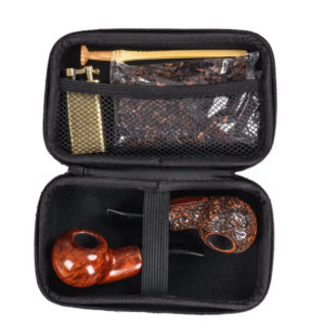 Premium EVA Pipe Storage Case for 2 Pipes with Accessory Pouch